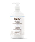 Oneka's refillable, all natural body lotion is a deeply hydrating synergy of plants, nourishing oils and shea butter. Perfect for all skin types, this lotion is non-greasy and quickly absorbed.