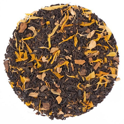 Our organic Vanilla Chai Black Tea is a traditional, bold Chai that's balanced with velvety vanilla, offering both sweet and spicy in one cup.