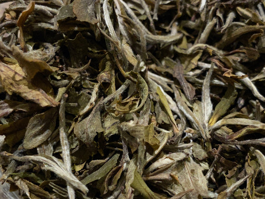 Darjeeling White Risheehat is a white tea that offers a delicate, faintly sweet flavour profile with hints of muscatel and white wine.