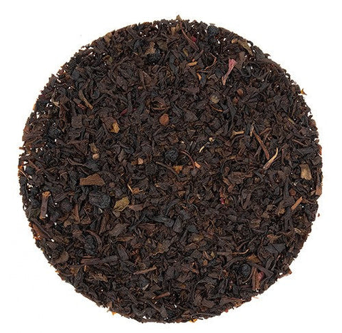 Our organic Wild Blueberry Black Tea is a naturally flavoured Black Tea with an intoxicating aroma and a light, yet delicious wild blueberry flavour.