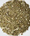 Yerba Mate (Ilex paraguariensis) is the dried leaves and stems of the South American rainforest holly. Yerba Mate is the national beverage of Paraguay and offers a bold, refreshing and caffeinated drink.
