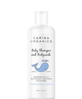 An extra gentle and tear free baby shampoo & body wash formulated with certified organic plant, vegetable, flower and tree extracts and scented with organic sweet pea essence.
