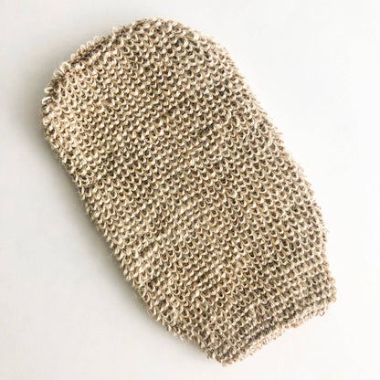 Jute Exfoliating Mitt