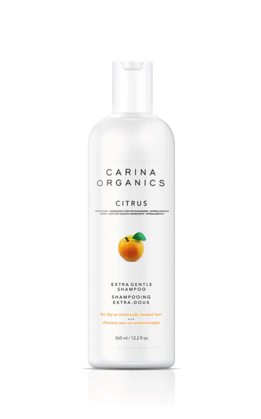 An extra gentle daily moisturizing shampoo formulated with certified organic plant, vegetable, and fruit extracts.