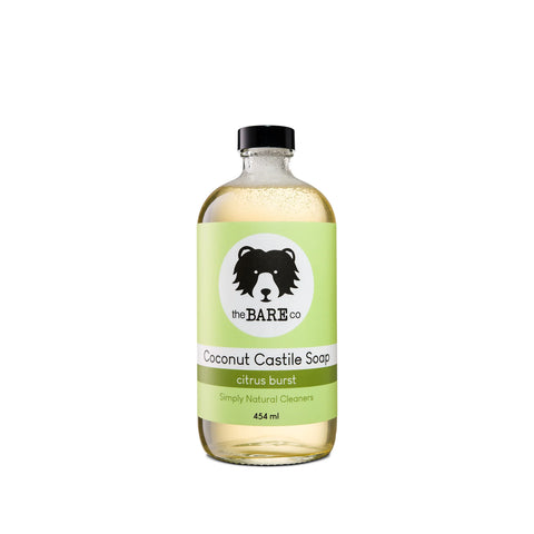 Castile soap is a natural, safe alternative for dish soap, hand soap and for general cleaning. We made this soap as an healthy alternative to chemical-based surfactants such as commercial dish soap and hand soaps. Once you switch to Castile, you will wonder why you didn’t try it sooner!
