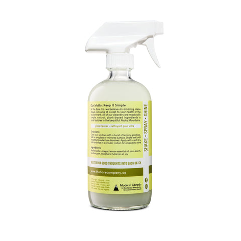 Clean your windows with a burst of lemony goodness. This specially formulated glass cleaner is gentle on mirrored or glass surfaces while leaving a streak free shine. We hope the amazing lemon scent brings you a little joy each time you use it.