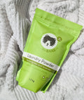 Our natural laundry powder is made with with a combination of salts and handmade soap. Salts are excellent for cleaning and deodorizing as they absorb oils and dislodge dirt. Our formulation is very gentle on your skin and contains no irritants or processed chemicals. Best of all, it leaves your clothing super soft without the need for chemical fabric softeners.