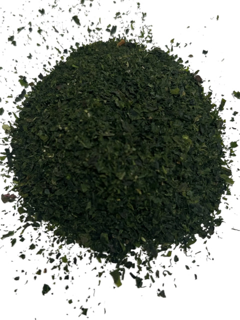 Our Atlantic Spirulina (Arthrospira platensis) is 100% wild and unprocessed, valued for its rich green color, fresh ocean flavor, and nutrient-packed profile. Its delicate texture and savory taste make it a favorite in both traditional and contemporary dishes.