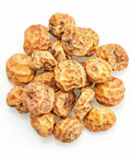 Whole tiger nuts are small, nutrient-dense tubers, left unpeeled to retain their natural skin and full fiber content. They have a subtly sweet, nutty flavour with a firmer, chewier texture than peeled varieties. When soaked overnight, tiger nuts become tender and make a delicious addition to baked goods, salads, yogurt, and much more.