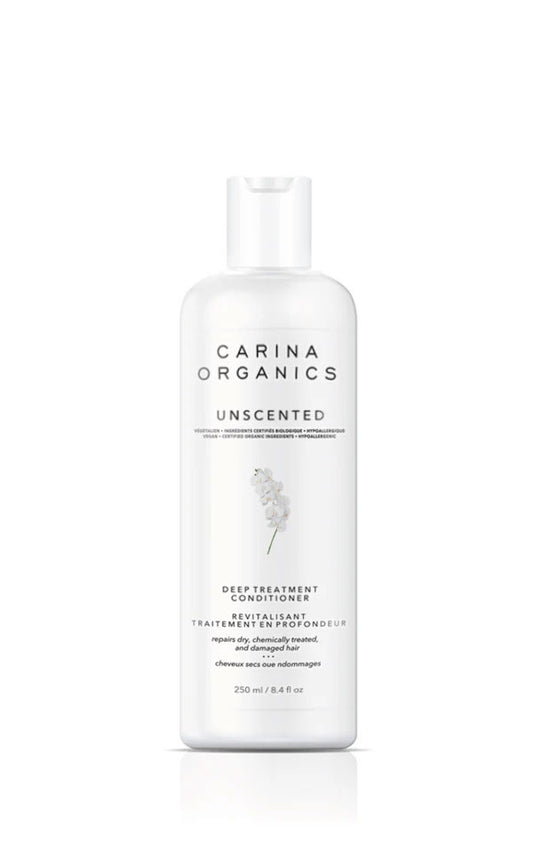 Carina Organics Deep Treatment Conditioner is a deeply hydrating and restoring conditioner formulated with certified organic plant, vegetable and fruit extracts.