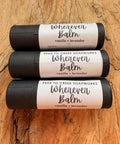 Our Tallow Wherever Balm Stick is your all-purpose hydration hero. Made with grass-fed, locally-sourced tallow and infused with nourishing oils, this balm melts beautifully into the skin to replenish moisture and support your natural barrier. Glide it anywhere that needs a little love — lips, hands, cheeks, elbows, cuticles, or dry patches. Simple, gentle, effective.