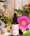 Transport yourself to a state of calmness in the midst of chaos with our Calm herbal tincture.  This tincture has been formulated using a blend of adaptogenic and calmative herbs that support a healthy nervous system and can be used to relieve mild stress and anxiety!  
