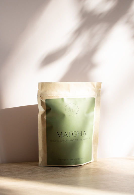 This Adaptogenic Ceremonial Grade Matcha Powder can be used as a source of antioxidants, to ease stress & anxiety and promote energy.