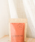 Say hello to your inner goddess with our Goddess herbal powder blend which has been formualted to help naturally balance hormone levels, balance your menstrual cycle, relieve menopause symptoms, and ease common PMS symptoms. 